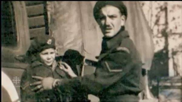 加国军人二战中救下意大利男孩 70年后致谢