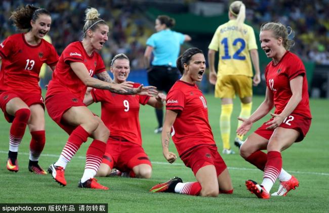 霸气！德国首夺奥运会女足金牌 2-1力克瑞典