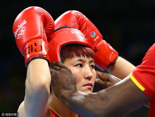 女拳60KG级：尹军花遭逆转获银牌 法国摘金