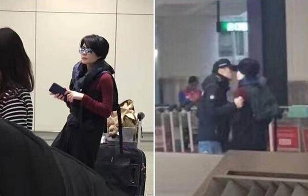王菲谢霆锋机场互吻 同在香港的张柏芝却在...