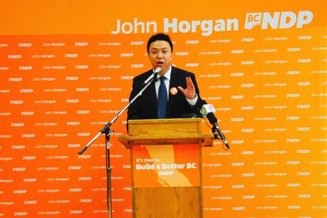 王白进正式获NDP提名竞选省议员 为啥是Langara？