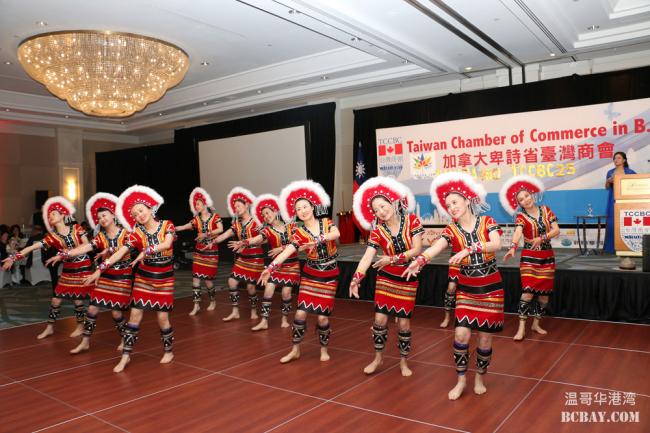 卑诗省台湾商会第25周年、加拿大建国第150周年庆祝晚会在温哥华盛大举行