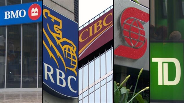 加拿大5大银行都承认对顾客多收钱