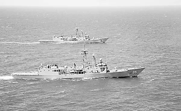 6艘澳军舰、1200名澳士兵正向南海进发