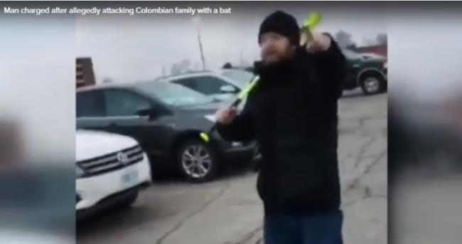 男子扛球棒在停车场狂喊 “这里有恐怖分子和IS”