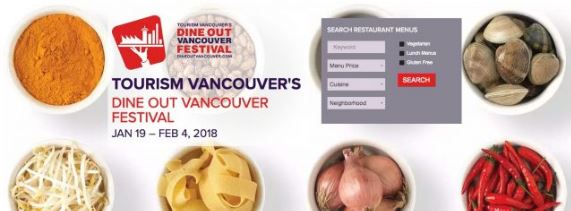 2018年 Dine Out Vancouver 餐厅名单出炉