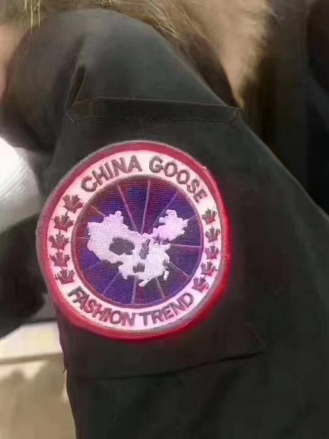 骄傲的中国鹅CHINA GOOSE羽绒服 这创意不得不服