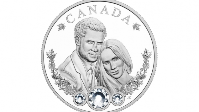 戴安娜之子和妻子将被印在加拿大纪念币上发行