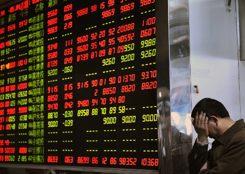 蒸发1.8万亿美元 中国股市跌入熊市不知尽头