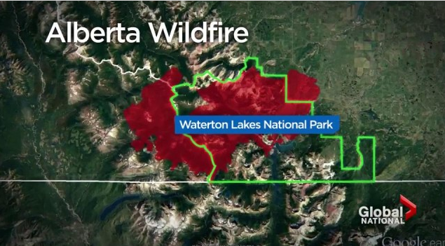 加拿大著名国家公园面目全非 游客随时强制撤离