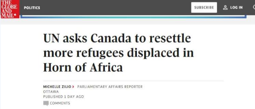 加拿大刚宣布百万移民计划 联合国就来推销难民