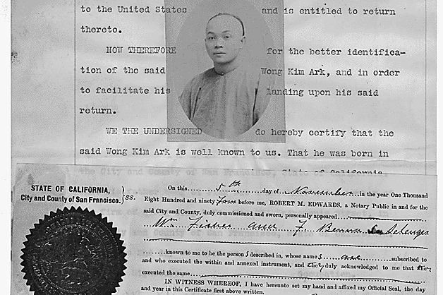 美国的出生公民权，是华人100多年前争得的