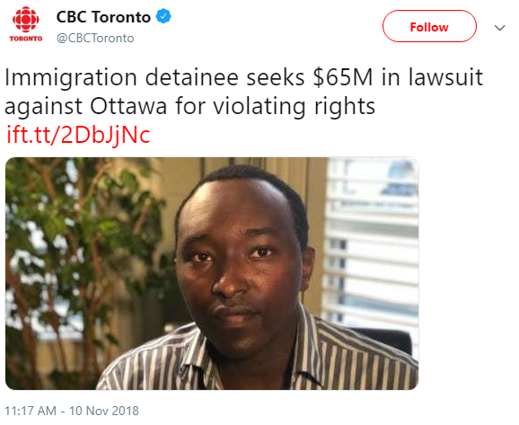 贩毒、爆窃…这个移民向加拿大索赔3.4亿