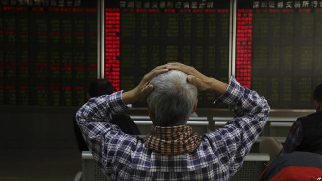 全球最差 中国股市一年蒸发2.4万亿美元