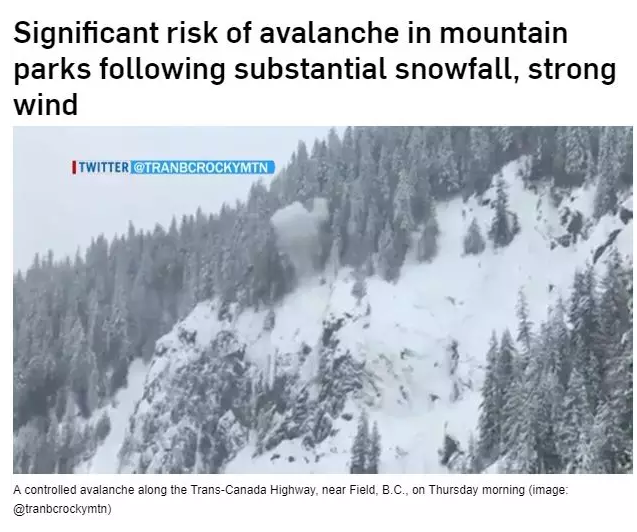 当心！惠斯勒滑雪者被活埋 BC已发极端雪崩警告