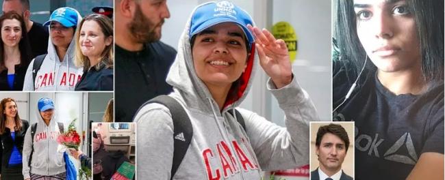 网红沙特逃亡少女来加拿大了！特鲁多不计后果