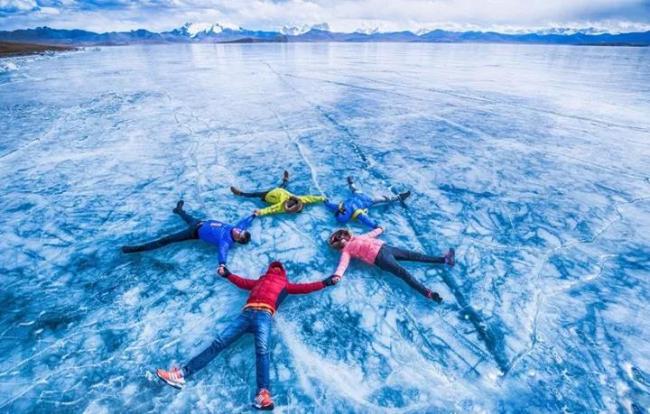 看蓝色的冰封何必去贝加尔湖n去西藏就够了