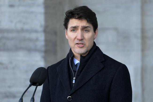 加拿大总理杜鲁多4日对康明凯一案表示极为关切。(美联社)