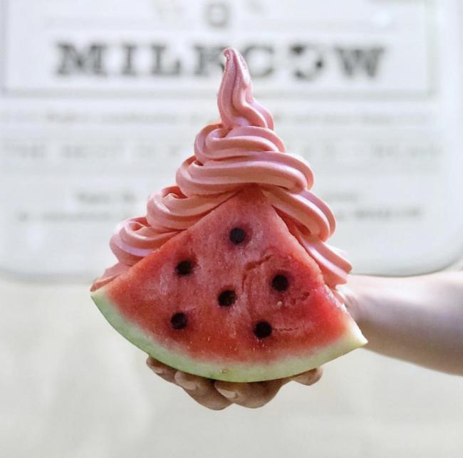 我在温哥华吃到了风靡韩国的冰激凌店：Milkcow Café