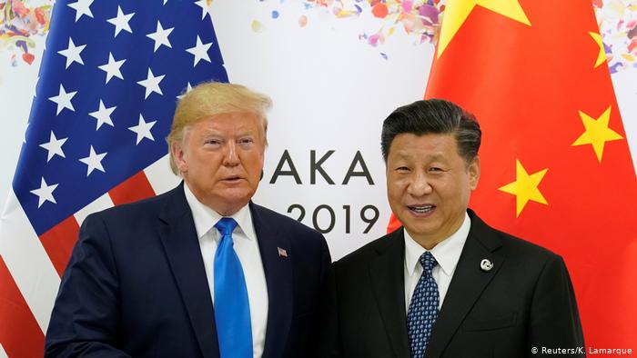 Japan Osaka | G20 Gipfel | Donald Trump und Xi Jinping (Reuters/K. Lamarque)