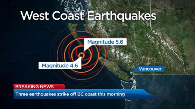 未来1周南加强震机率96% 卑诗爆发超级大地震？