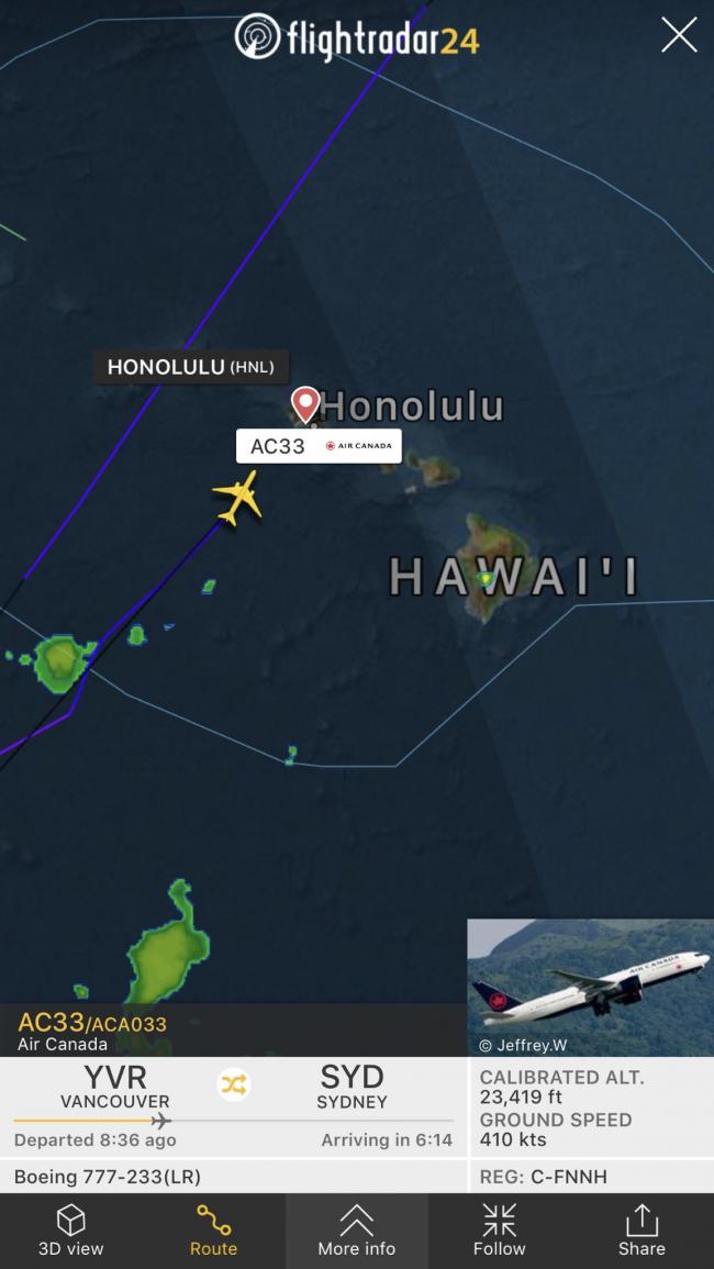 突发！加航班级紧急迫降夏威夷 35人受伤只因…