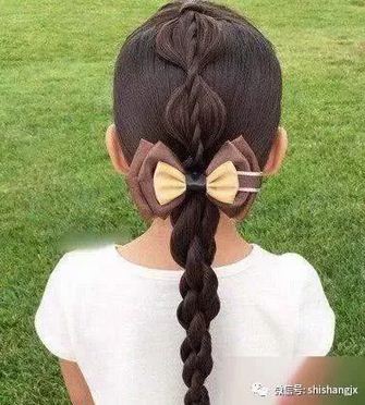 11款女大童简易美丽的发型