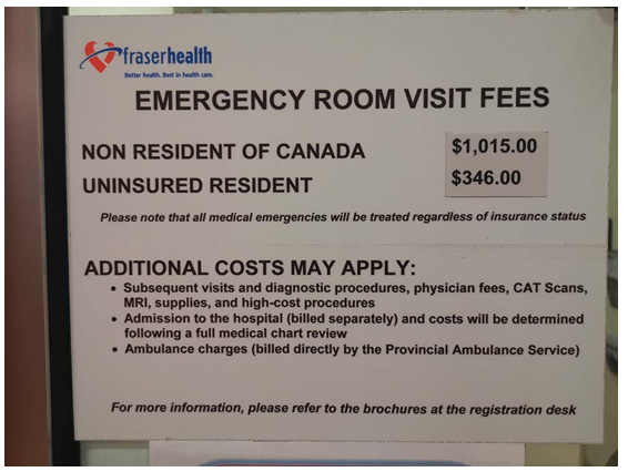 亲历加拿大急诊室---不得不说的真实