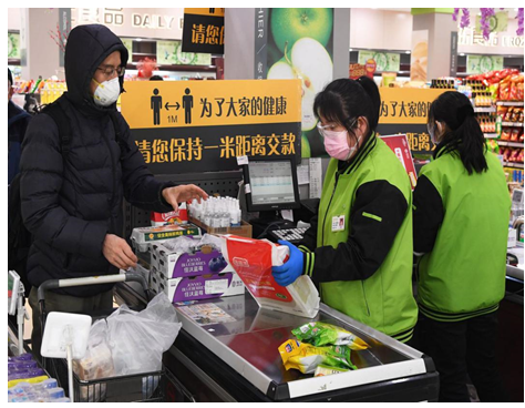 疫情之下，温哥华人全副武装逛超市