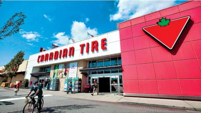 Canadian Tire等五金建材商店 关闭店内购物