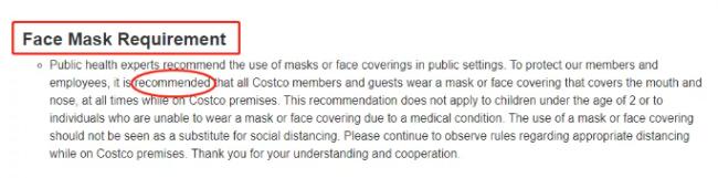 二次爆发不可避免！加拿大Costco建议顾客戴口罩