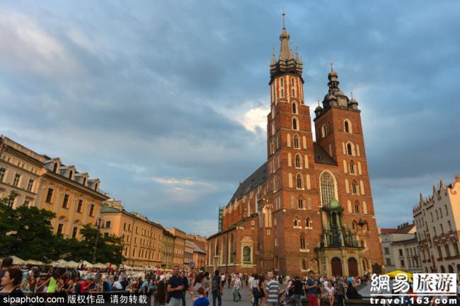 波兰旧都克拉科夫 欧洲最美丽的圆心