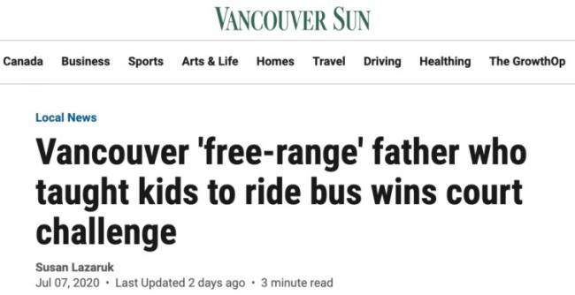 大温奶爸训练5个宝宝自己独立乘公交 被路人举报