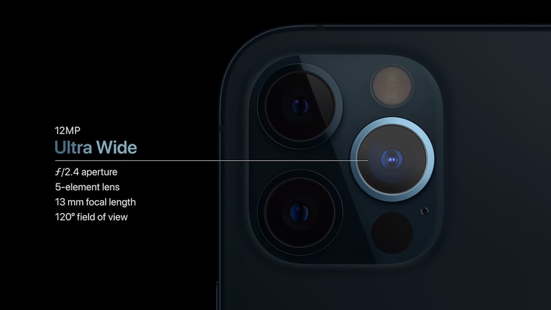 iPhone 12 Pro和iPhone 12 Pro Max用上3鏡頭和LiDar感測器。