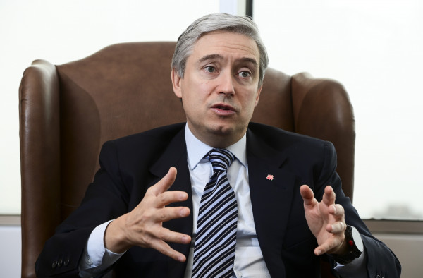 Minister of Foreign Affairs Francois-Philippe Champagne takes part in a year-end interview with The Canadian Press at Global Affairs Canada in Ottawa on Wednesday, Dec. 16, 2020. THE CANADIAN PRESS/Sean Kilpatrick