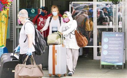 卑诗疾控中心：18国际及国内航班列病毒风险名单