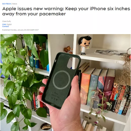 iPhone12用户注意！苹果发布警告 有生命危险