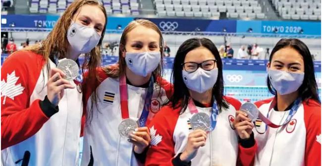 加拿大夺下两块银牌 被收养的华裔女孩立大功