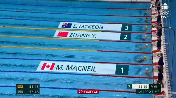 奥运快讯！加拿大华裔女孩勇夺100米蝶泳金牌