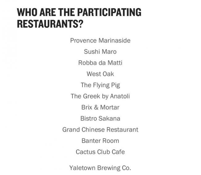 The Flying Pig今年《品味耶鲁镇》美食节的菜单还是非常值得安利一下的