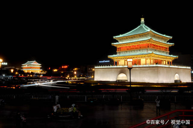 西安夜景被誉为中国最美 旅客赞不绝口