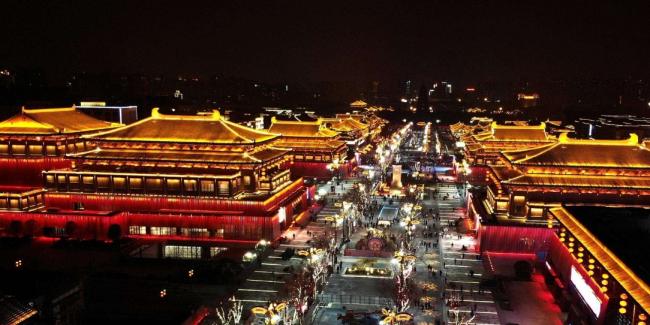 西安夜景被誉为中国最美 旅客赞不绝口