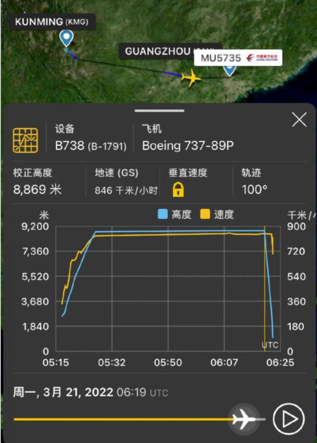 哀恸！东航客机罕见8000米急坠 现场画面曝光