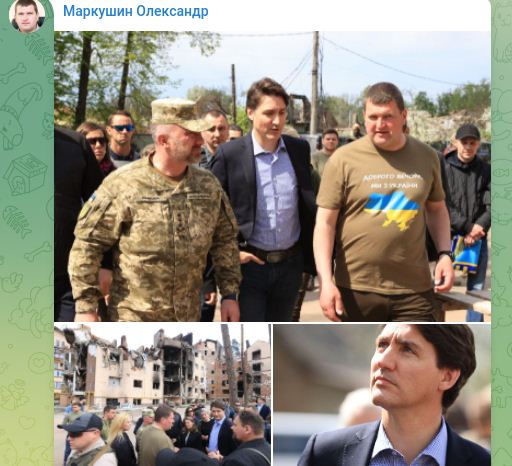 特鲁多母亲节意外到访乌克兰 提供新军事支持