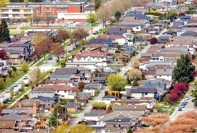 卑诗4月住宅销售跌 平均价涨至106.5万