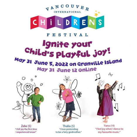 2022年温哥华国际儿童艺术节正式回归线下！