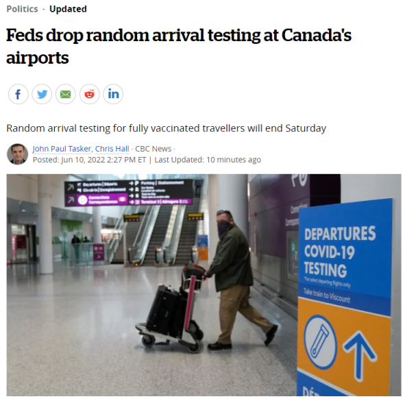 突发！加拿大停止入境随机检测 美国取消入境检测