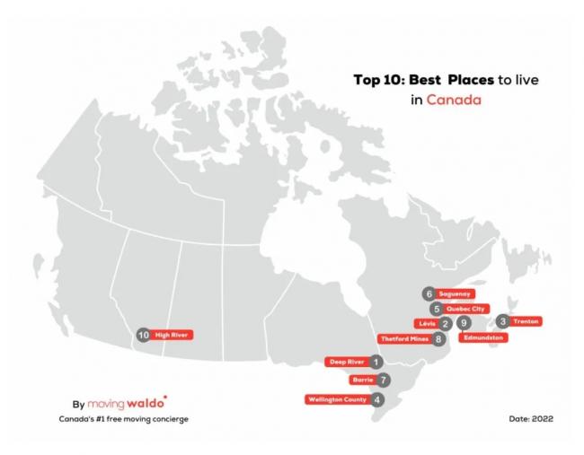 加拿大最宜居10大城市排名出炉 第一居然是这里