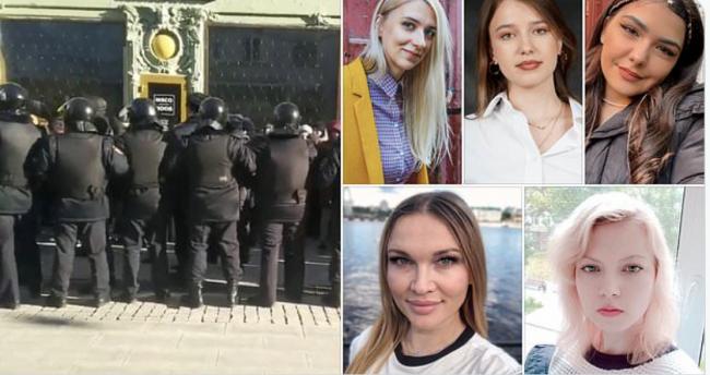 20名俄国反战女孩遭捕 泪曝在警局脱光+深蹲