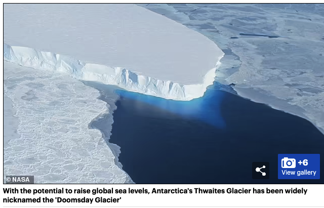 末日冰川正以5千年最快速度崩塌 温哥华危险了